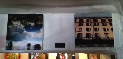 Alcune delle foto su tela esposte presso la Galleria AccorsiArte a Venezia.